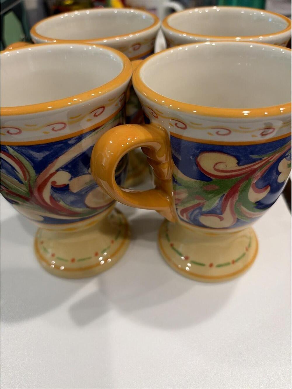 4 Pfaltzfatt Villa Della Luna Pedestal Mug Footed Mug